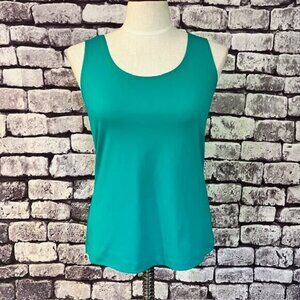 Chico's Green Sleeveless Tank Size M